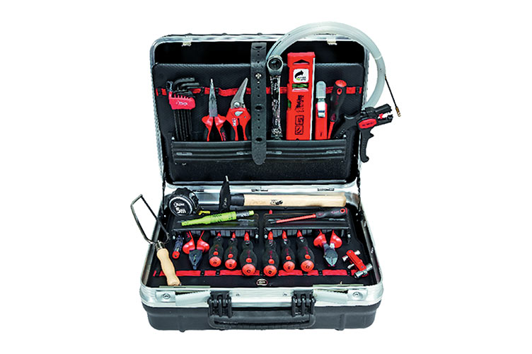 Werkzeugkoffer MASTER mit 24 Werkzeugen