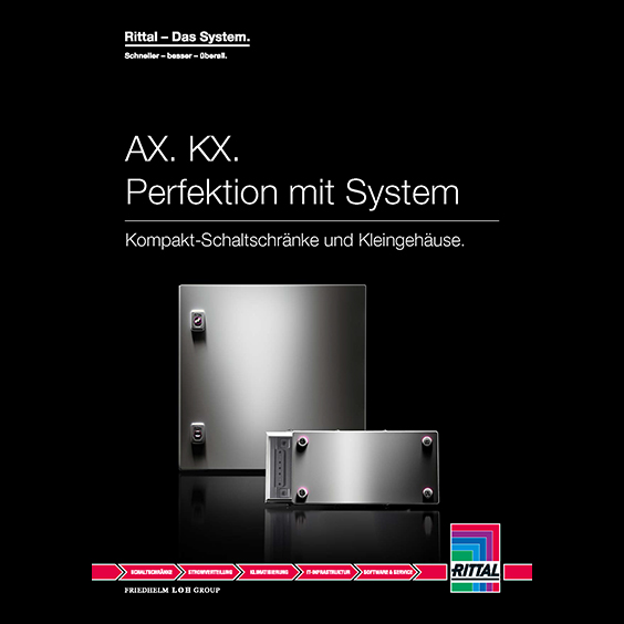 Broschüre - AX. KX. Perfektion mit System