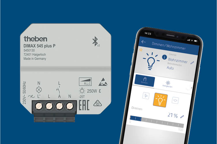 Unterputz-Dimmer DIMAX 540 Plus B | REXEL Germany