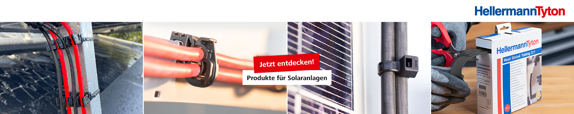 HellermannTyton Produktlösungen für Solar- und Photovoltaikanlagen