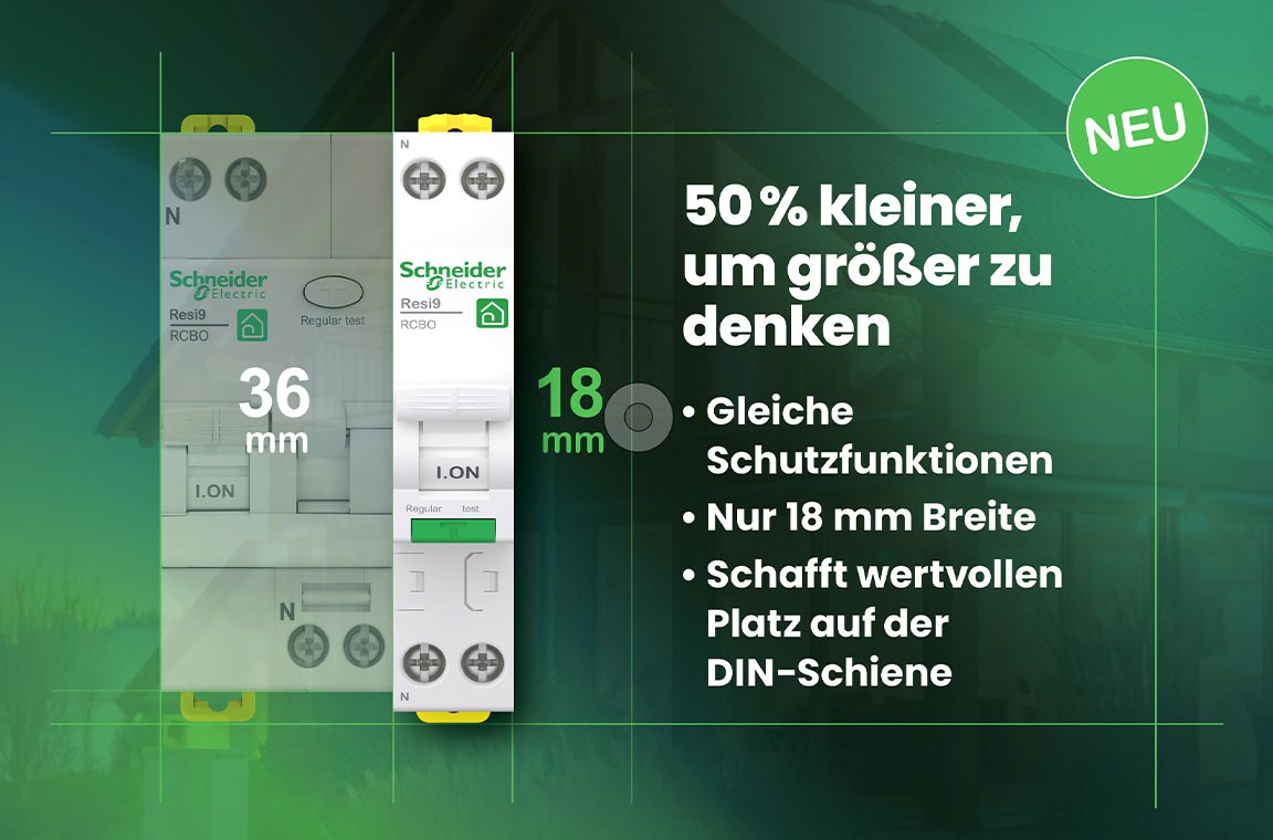 FI/LS-Schalter Resi9 und Acti9